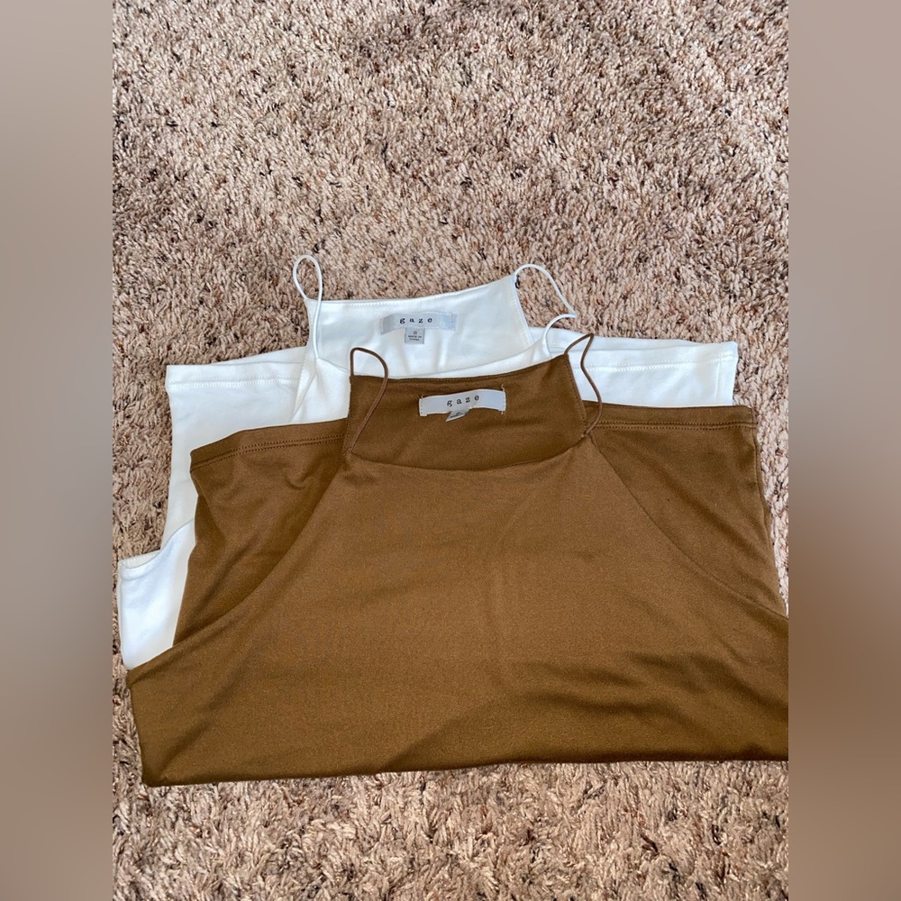 Double lined Tank top set